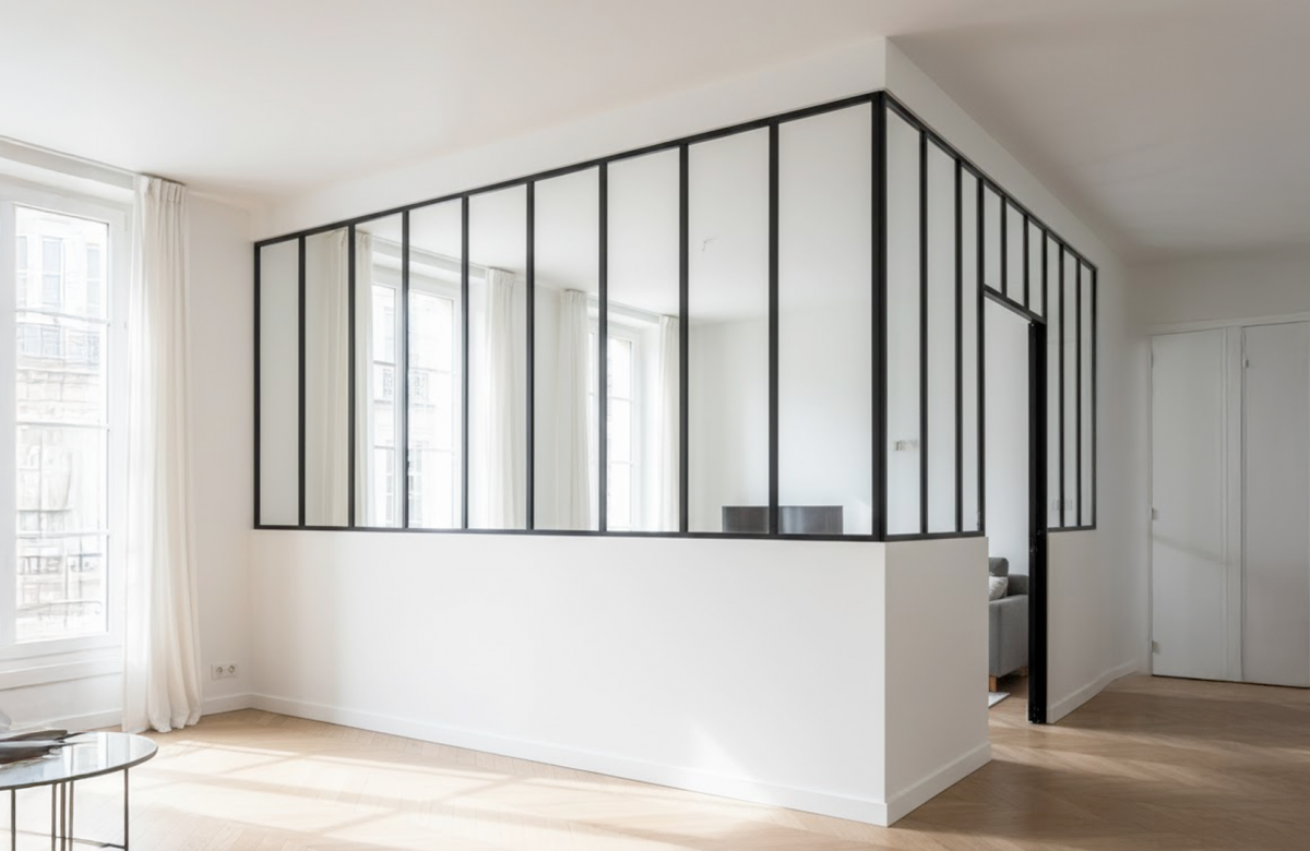 Verrière d’atelier sur mesure,