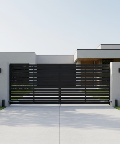 portail Motorisé Acier Thermolaqué